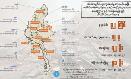 ငလျင်ဘေးဒဏ်ကြားမှ စစ်ကောင်စီ၏ မရပ်မနား လေကြောင်းတိုက်ခိုက်မှု – ၇၂ ဦးသေဆုံး၊ ၉၁ ဦးဒဏ်ရာရ