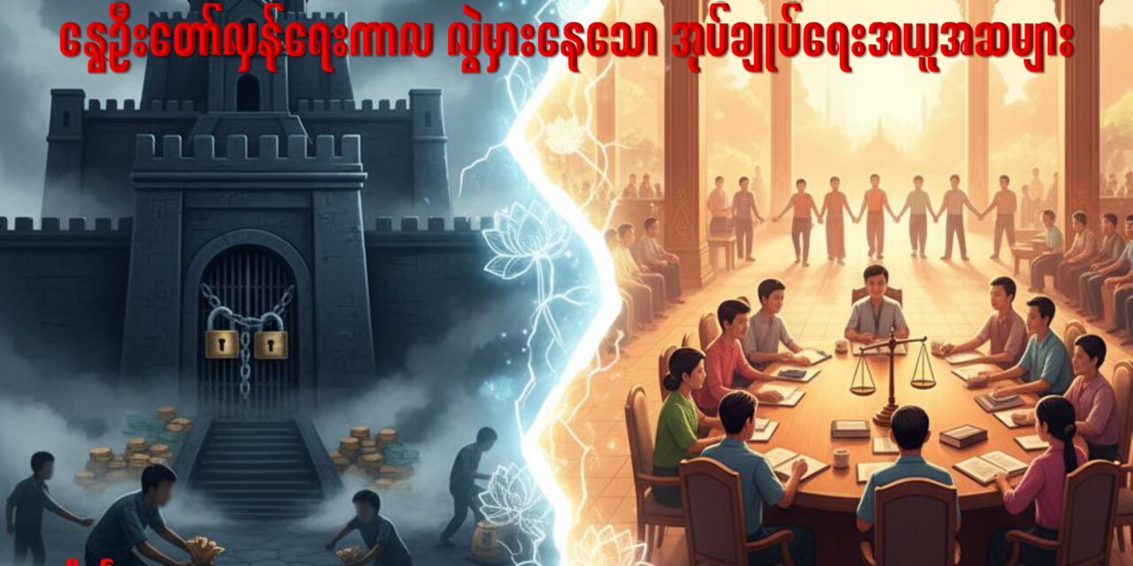 နွေဦးတော်လှန်ရေးကာလ လွဲမှားနေသော အုပ်ချုပ်ရေးအယူအဆများ