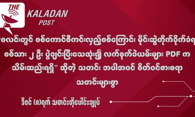 ဒီဇင် (၈)  သတင်းတိုပေါင်းချုပ်