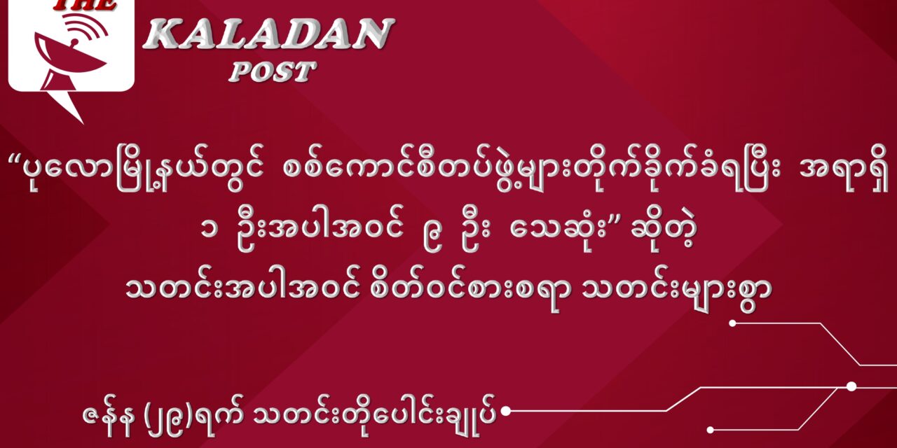 ဇန်နဝါရီလ (၂၉) ရက် သတင်းတိုပေါင်းချုပ်