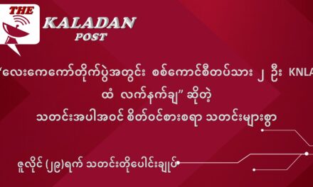 ဇူလိုင်လ (၂၉) ရက် သတင်းတိုပေါင်းချုပ်